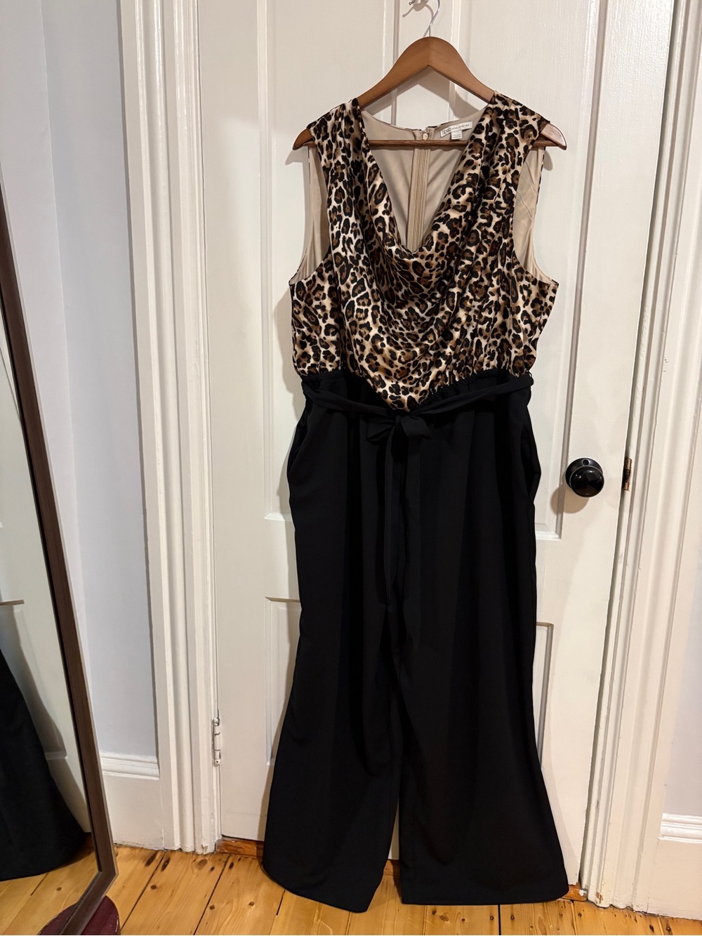 Cato Wide Leg Animal Print Jumper